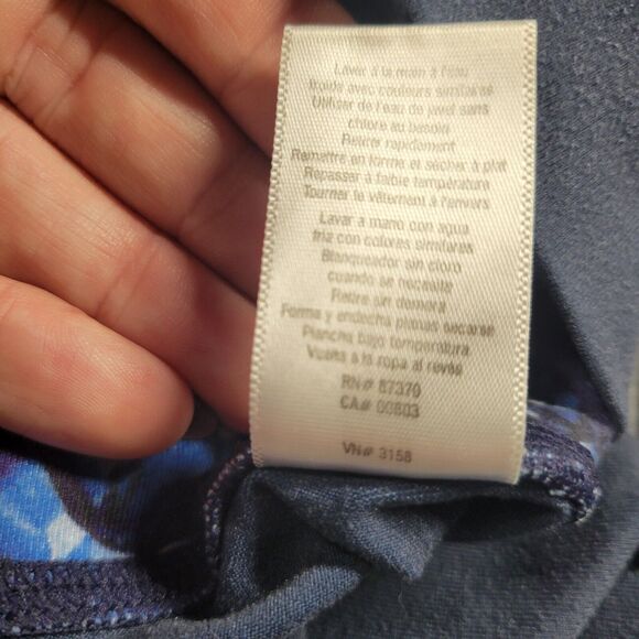 Alo Yoga High Waist Airbrush Legging in Dark Crystal Sky Women's Size‎ XS Blue - Picture 9 of 11